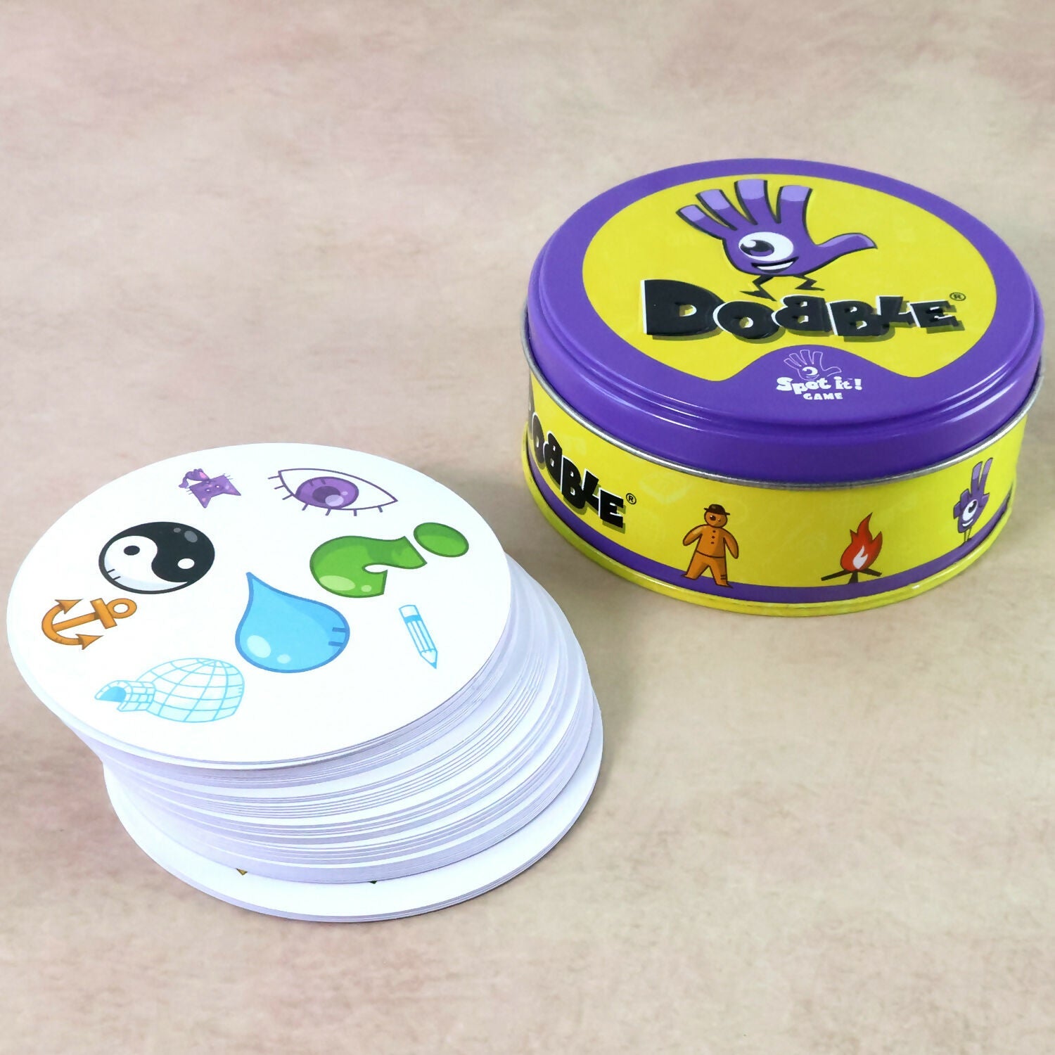 ALVENZA Dobble Spot It Card Game – Fast-Paced Family Matching Fun
