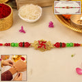 ALVENZA Swastik Symbol Rakhi – Elegant Traditional Festive Accessory