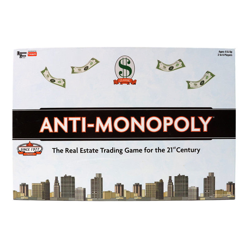 ALVENZA Anti-Monopoly Board Game – Strategic Family Fun for All