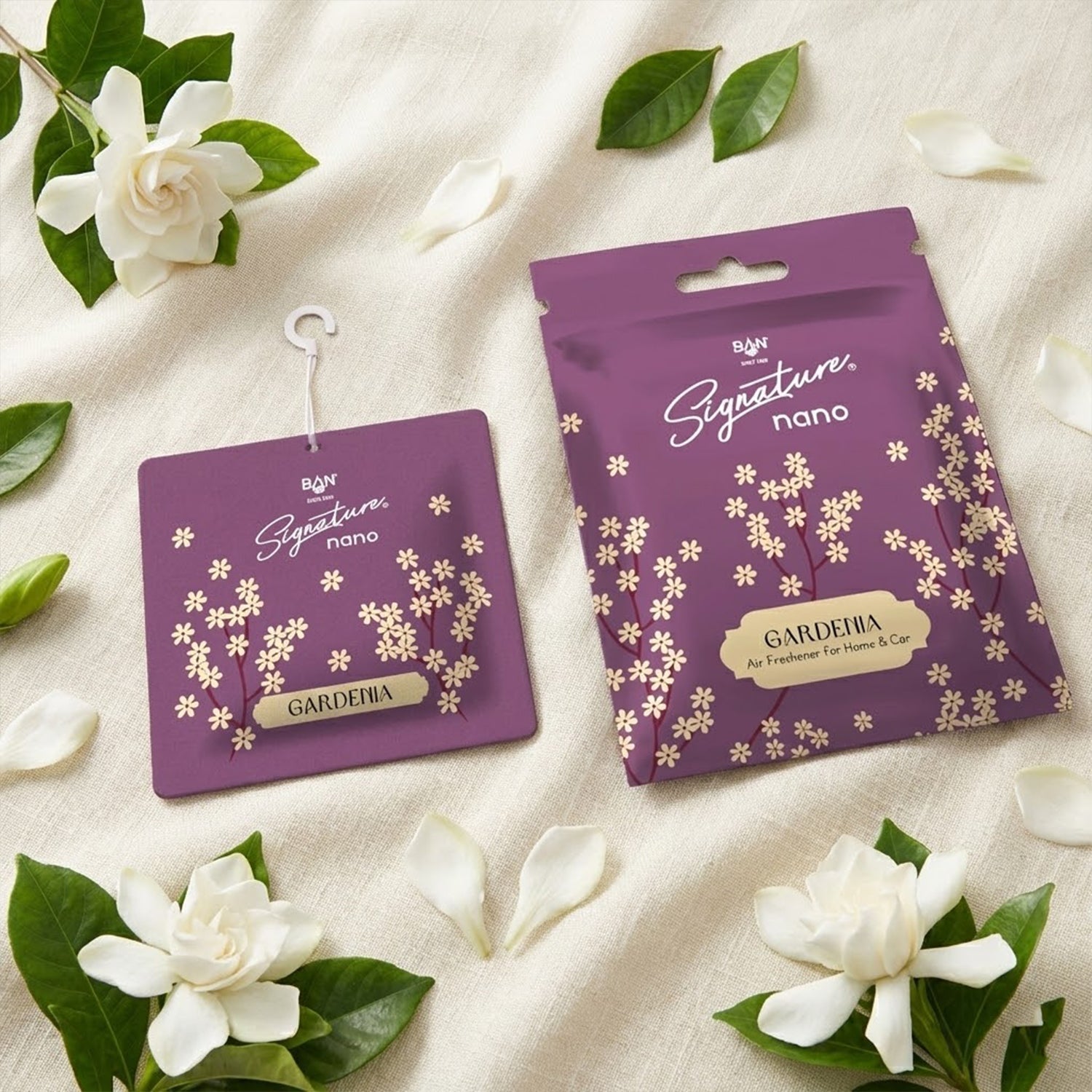 ALVENZA Gardenia Air Freshener Sachet – Long-Lasting Floral Aroma