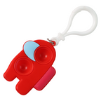 ALVENZA Pop-It Fidget Keychain – Mini Stress Relief Sensory Toy for Kids & Adults