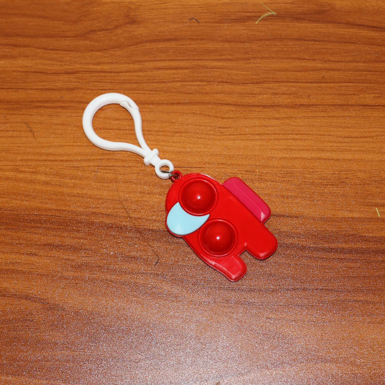 ALVENZA Pop-It Fidget Keychain – Mini Stress Relief Sensory Toy for Kids & Adults