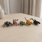 Kids Animal Pull Back Toy Fun Rolling Motion & Imaginative Play - Detail View 6