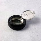 ALVENZA Round Smokeless Ashtray with Lid – Windproof & Easy Clean