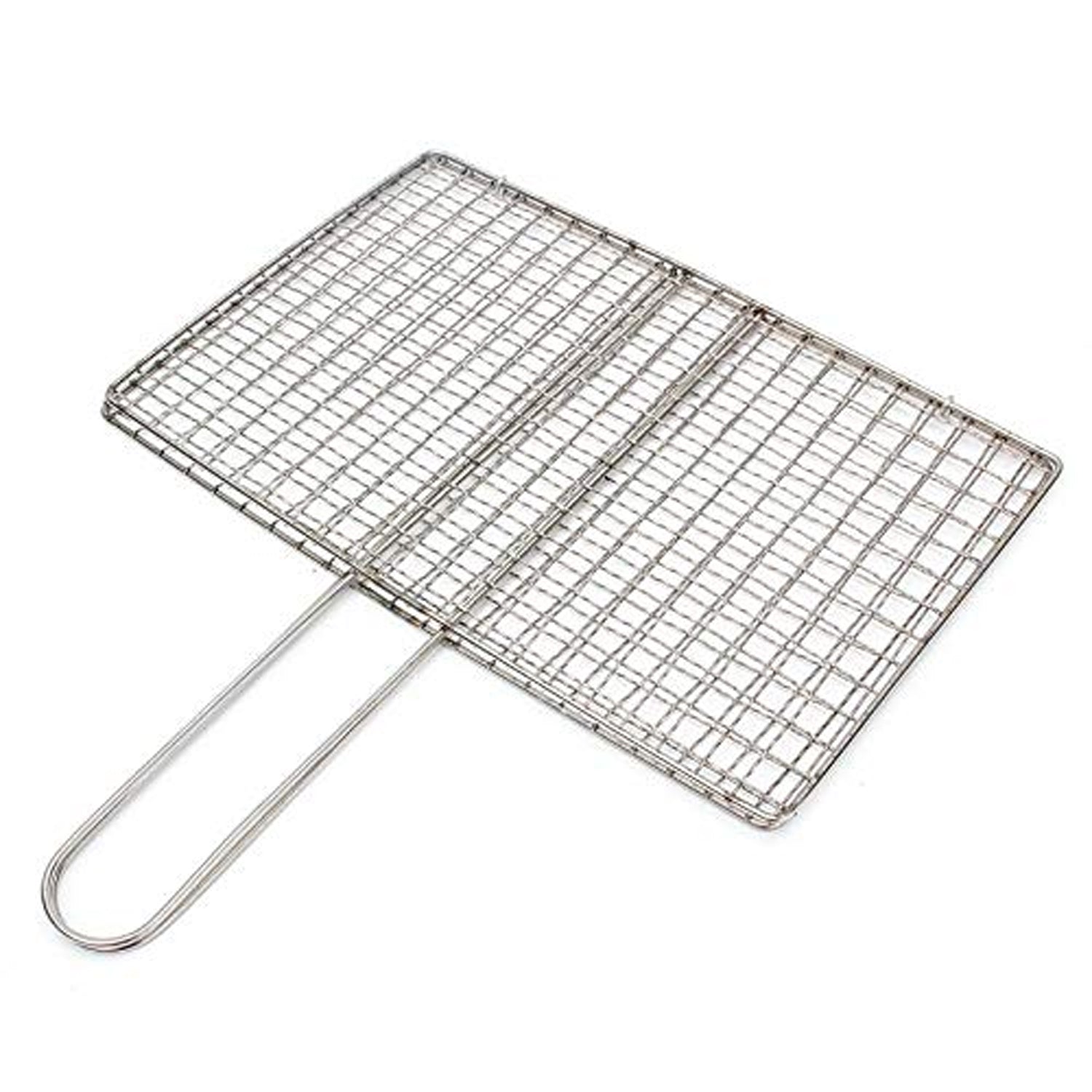 Stainless Steel BBQ Grill Mesh Foldable & Durable for Outdoor Cooking - Detail View 5