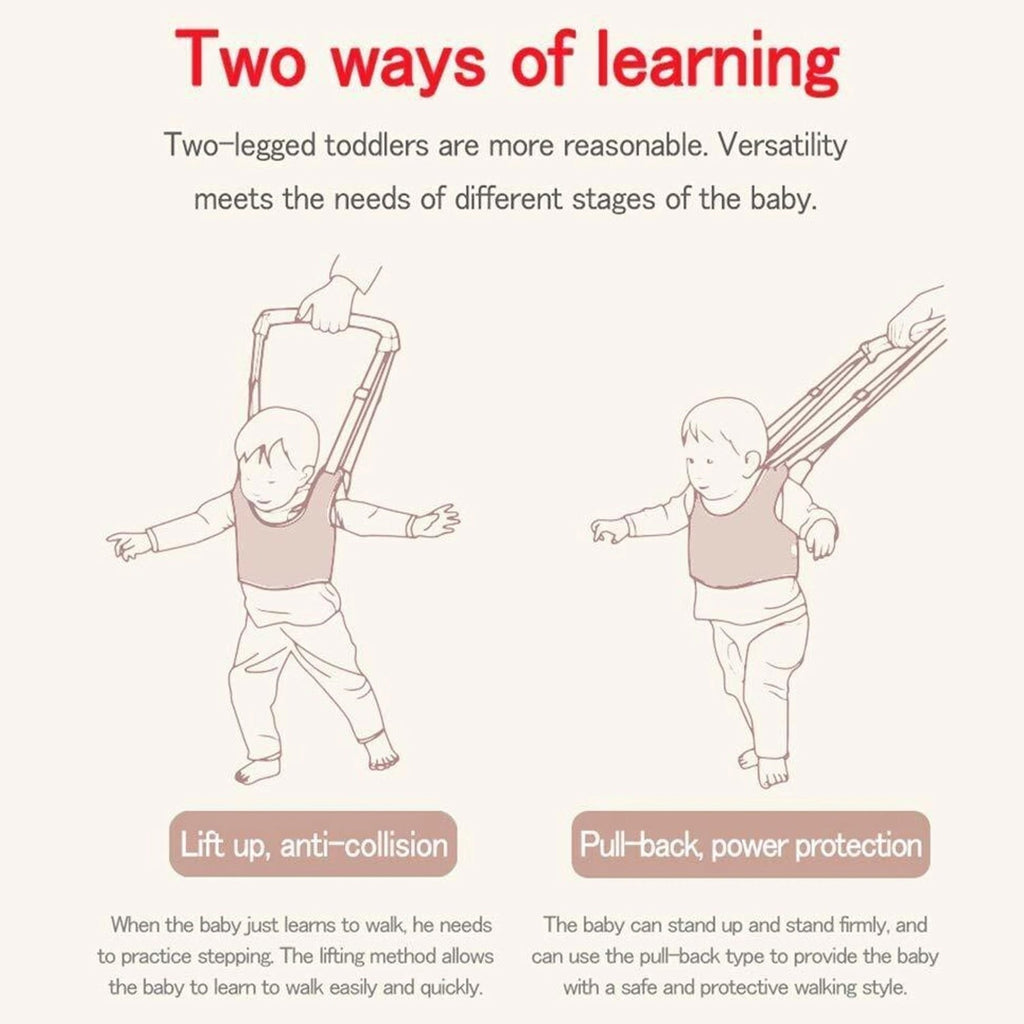 Baby Walking Assist Belt Supportive Toddler Harness for Early Walks - Detail View 7