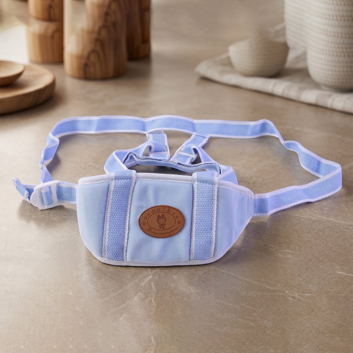 Baby Walking Assist Belt Supportive Toddler Harness for Early Walks - Front View