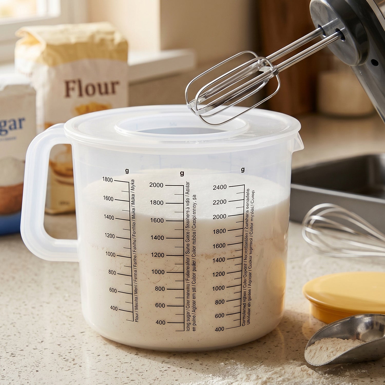 Plastic Measurement Storage Box Large Capacity & Secure Lid - Detail View 5