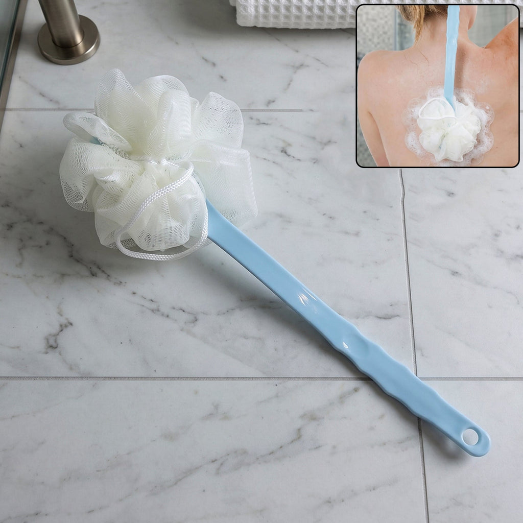 Long Handle Shower Brush Gentle Exfoliation for Deep Clean
