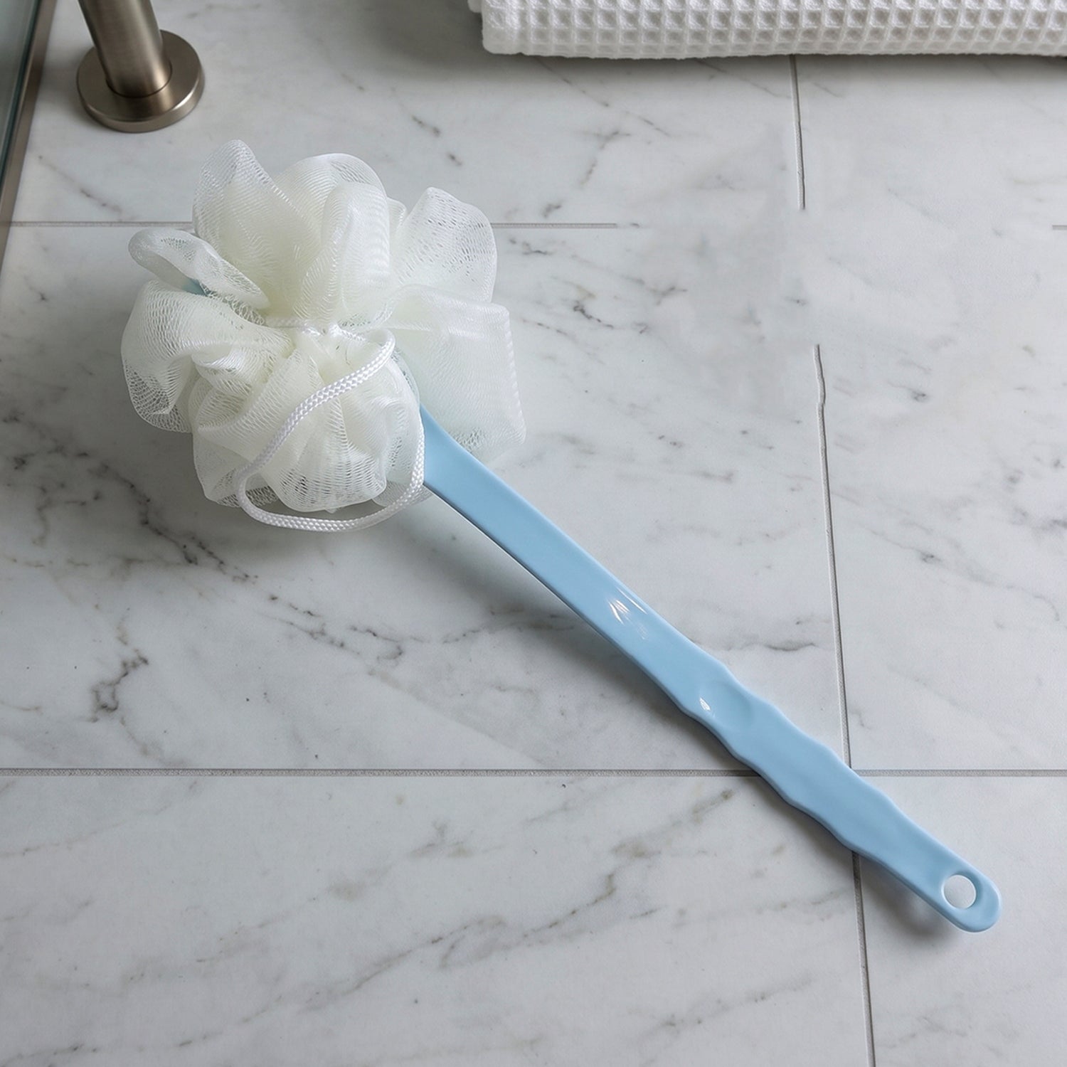 Long Handle Shower Brush Gentle Exfoliation for Deep Clean - Detail View 7