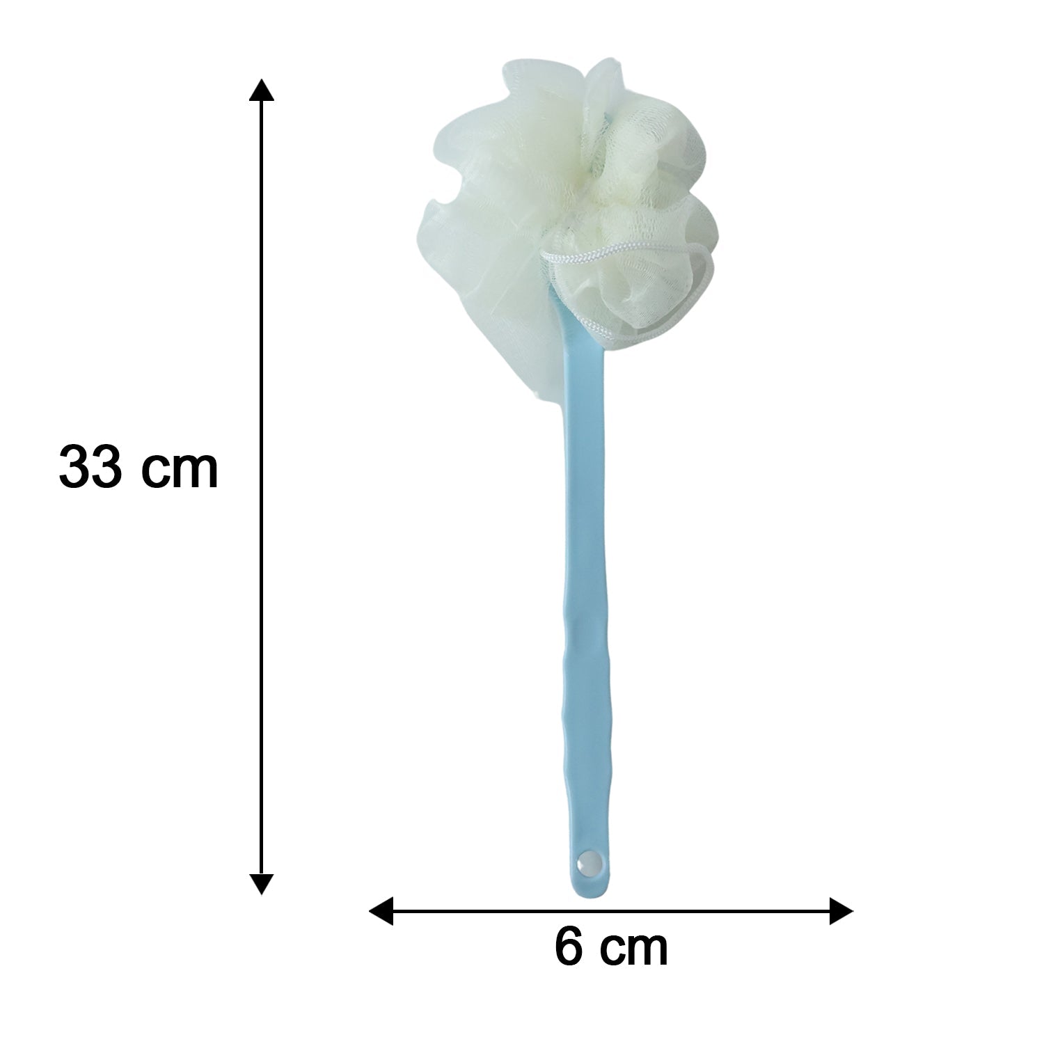 Long Handle Shower Brush Gentle Exfoliation for Deep Clean - Detail View 6