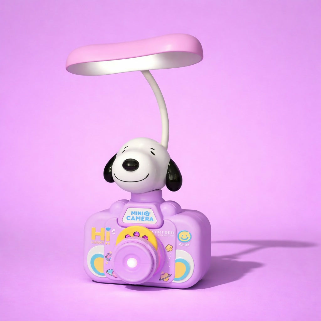 ALVENZA Kids Mini Camera Projector Lamp – Versatile Study & Entertainment Light