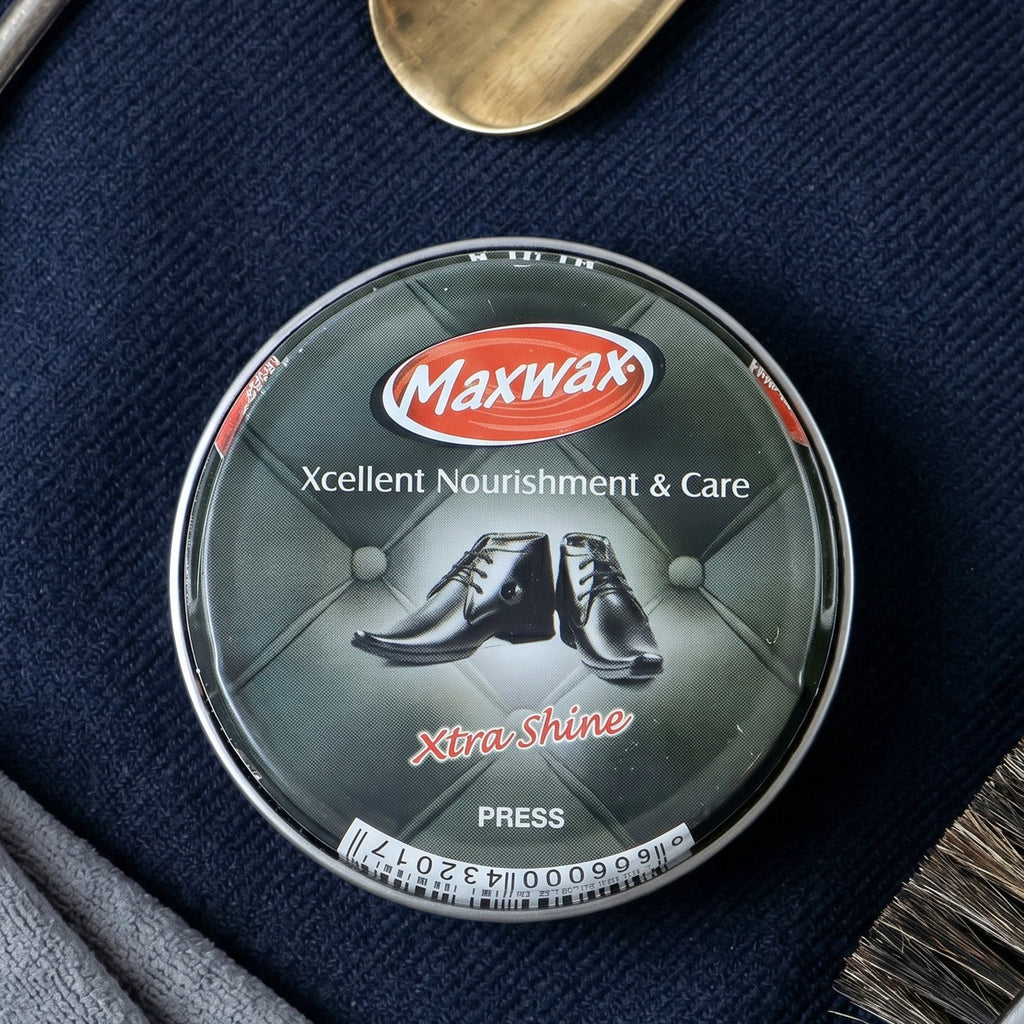 Maxwax black shoe polish cream Deep nourishment & shine - Detail View 8
