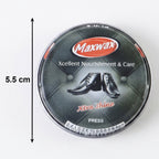 Maxwax black shoe polish cream Deep nourishment & shine - Detail View 6