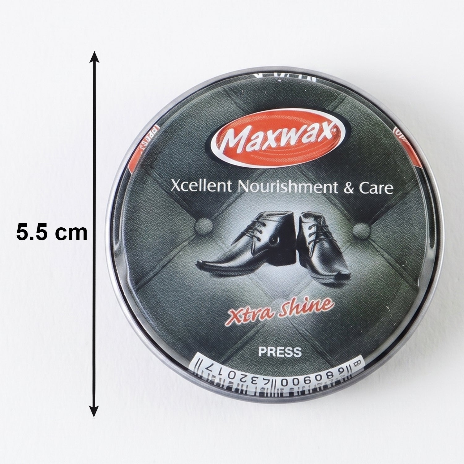 Maxwax black shoe polish cream Deep nourishment & shine - Detail View 6