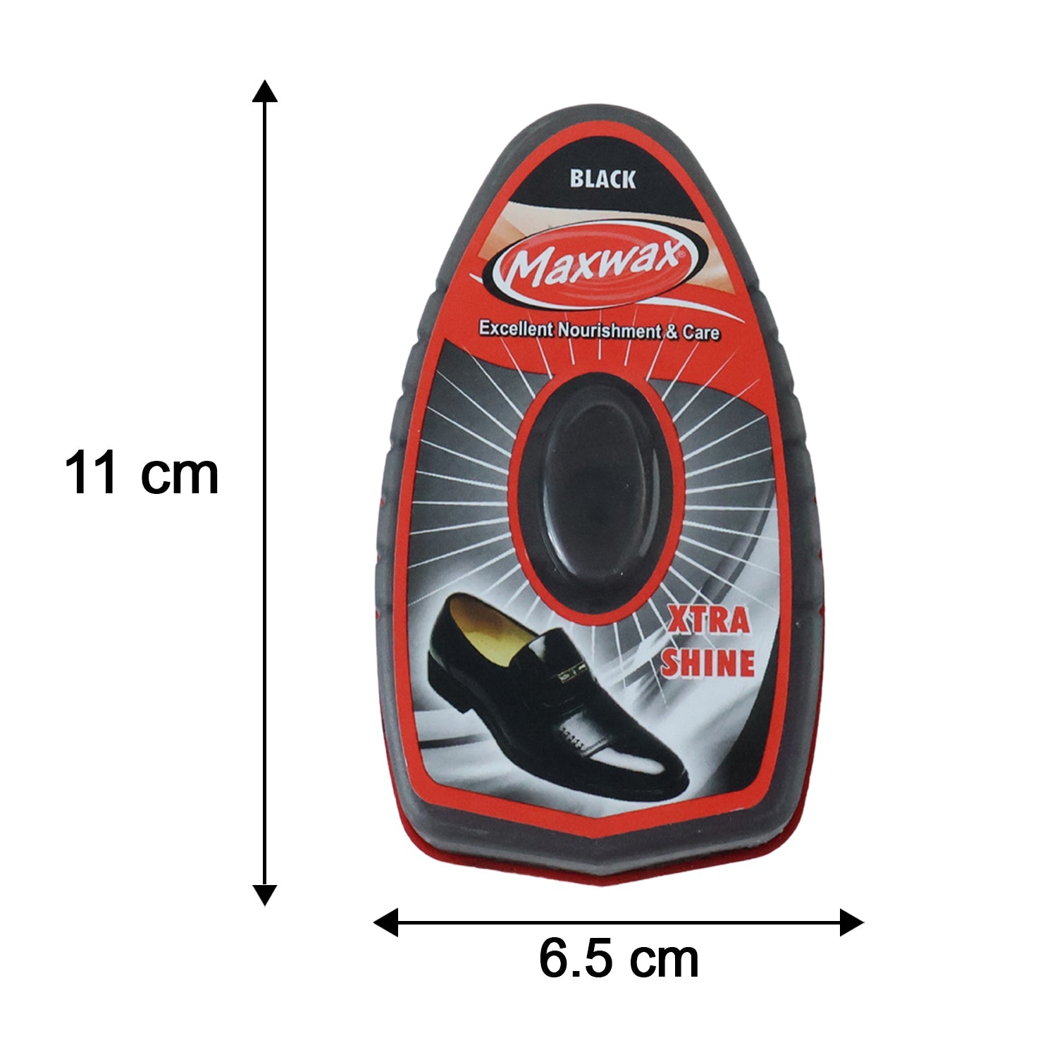 Black Shoe Shiner Instant Gloss & Easy Portable Care - Detail View 6