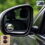 ALVENZA 360° Adjustable Blind Spot Mirror – Wide-Angle Rear View Enhancement