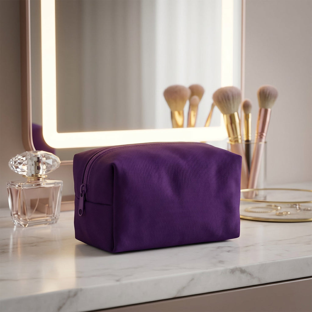 Travel Makeup Organizer Bag Waterproof & Compact for On-the-Go - Detail View 8