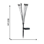 ALVENZA Solar LED Fiber Optic Garden Light – Waterproof Outdoor Decor