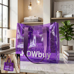 Transparent Carry Bag Durable Eco-Friendly & Stylish Tote