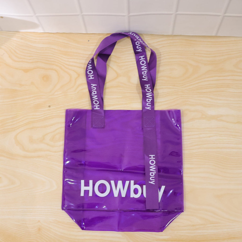 Transparent Carry Bag Durable Eco-Friendly & Stylish Tote - Detail View 8