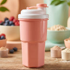 Protein Tumbler Leakproof Shake Bottle for Gym & Travel - Front View