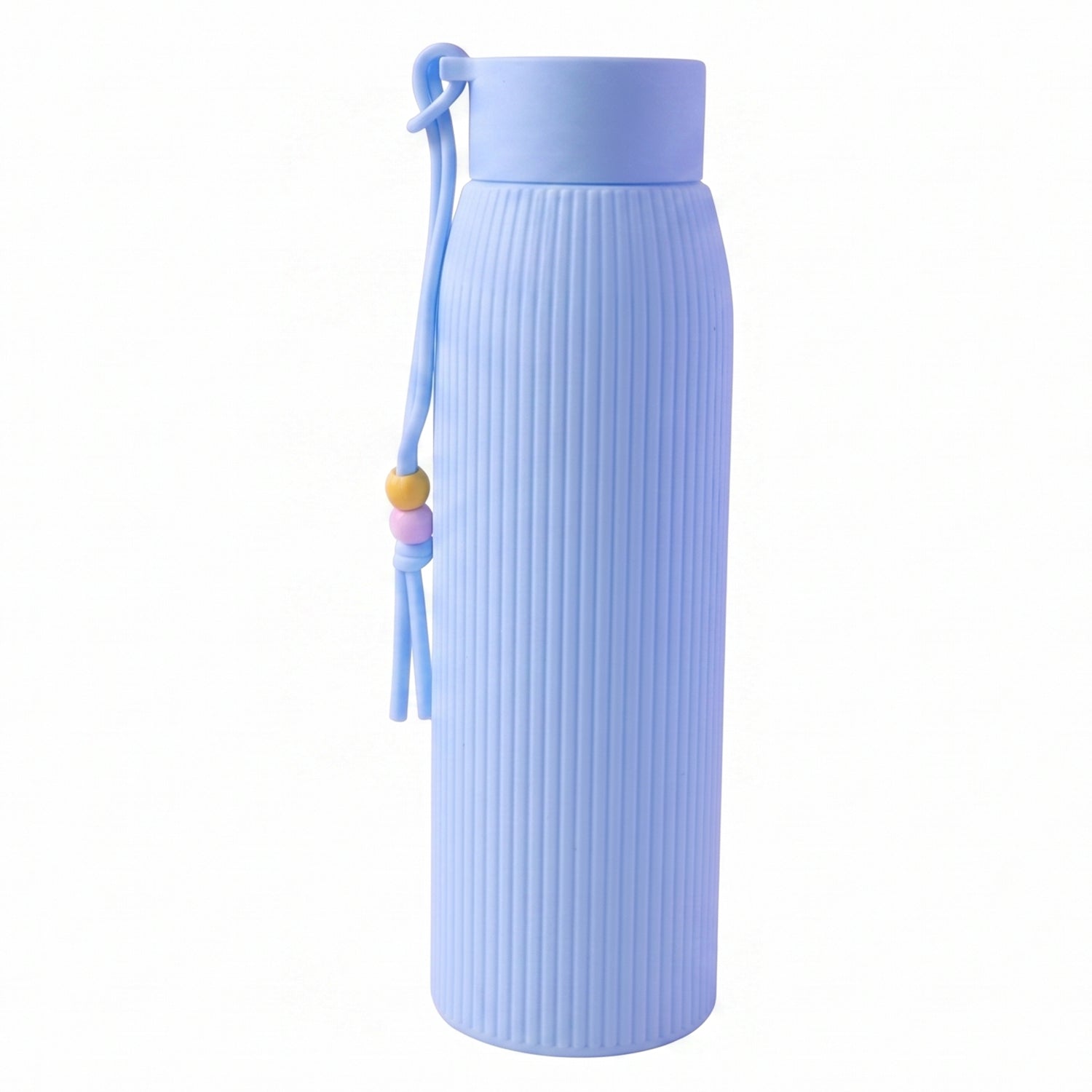 Glass Water Bottle Stylish & Leakproof for Daily Use - Back View