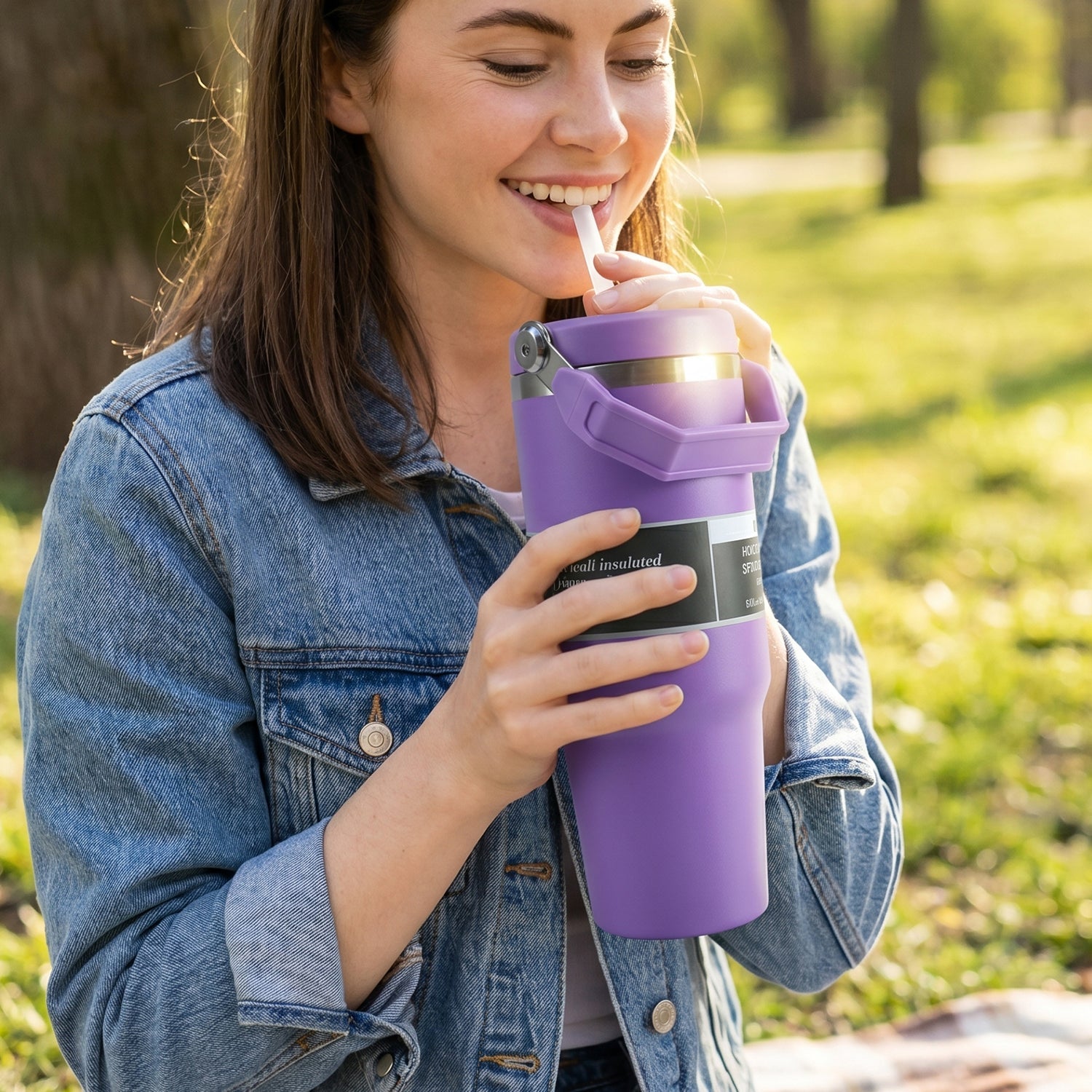 ALVENZA Vacuum Insulated Travel Mug – 890ML Stainless Steel Hot & Cold