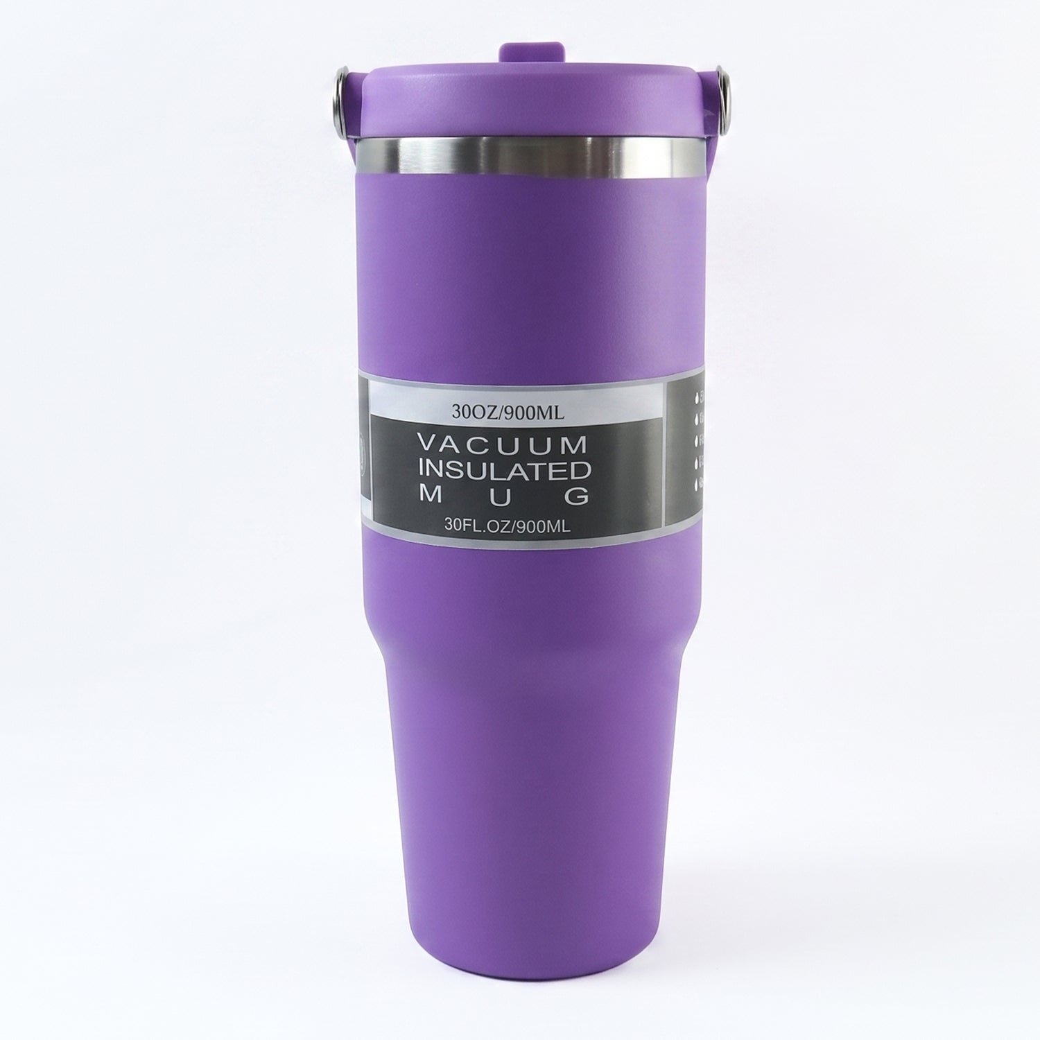 ALVENZA Vacuum Insulated Travel Mug – 890ML Stainless Steel Hot & Cold