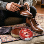Shoe Care Instant Shine & Protective Brown Cream for Leather Shoes - Detail View 5