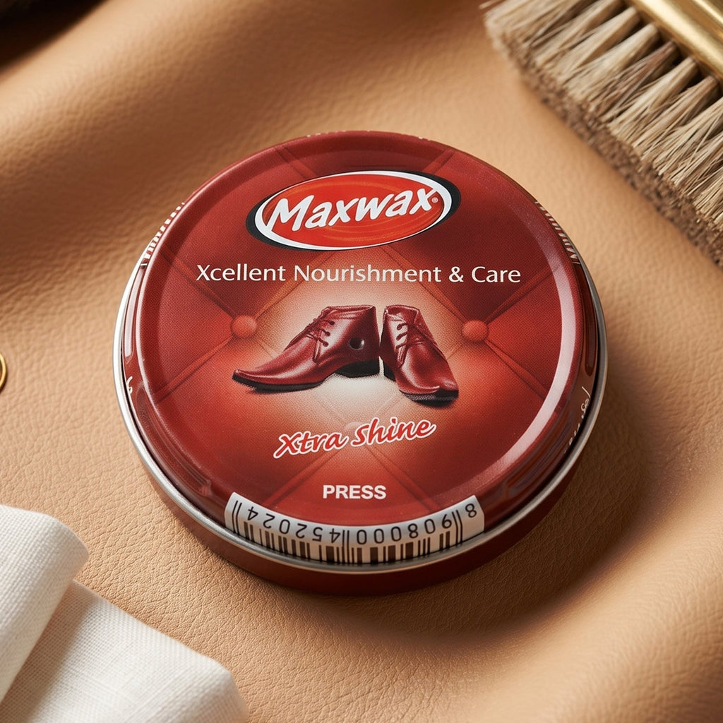 Shoe Care Instant Shine & Protective Brown Cream for Leather Shoes - Detail View 7
