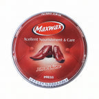 Shoe Care Instant Shine & Protective Brown Cream for Leather Shoes - Back View