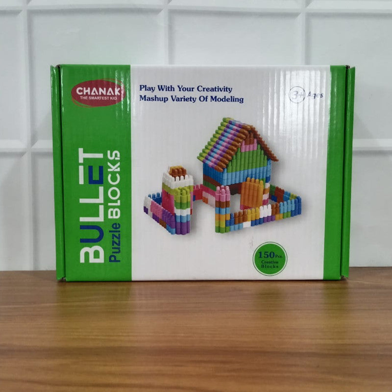 ALVENZA Bullet Puzzle Building Blocks – Creative Kids Construction Toy