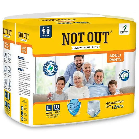 Adult Pull-Up Diaper Pants – 10-Hour Leak & Antibacterial Protection