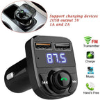 ALVENZA Wireless Car Charger – Dual USB Fast Charging & Handsfree Use