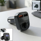 ALVENZA Wireless Car Charger – Dual USB Fast Charging & Handsfree Use