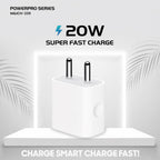 ALVENZA 20W USB-C Fast Charging Adapter – Compact & Safe Power