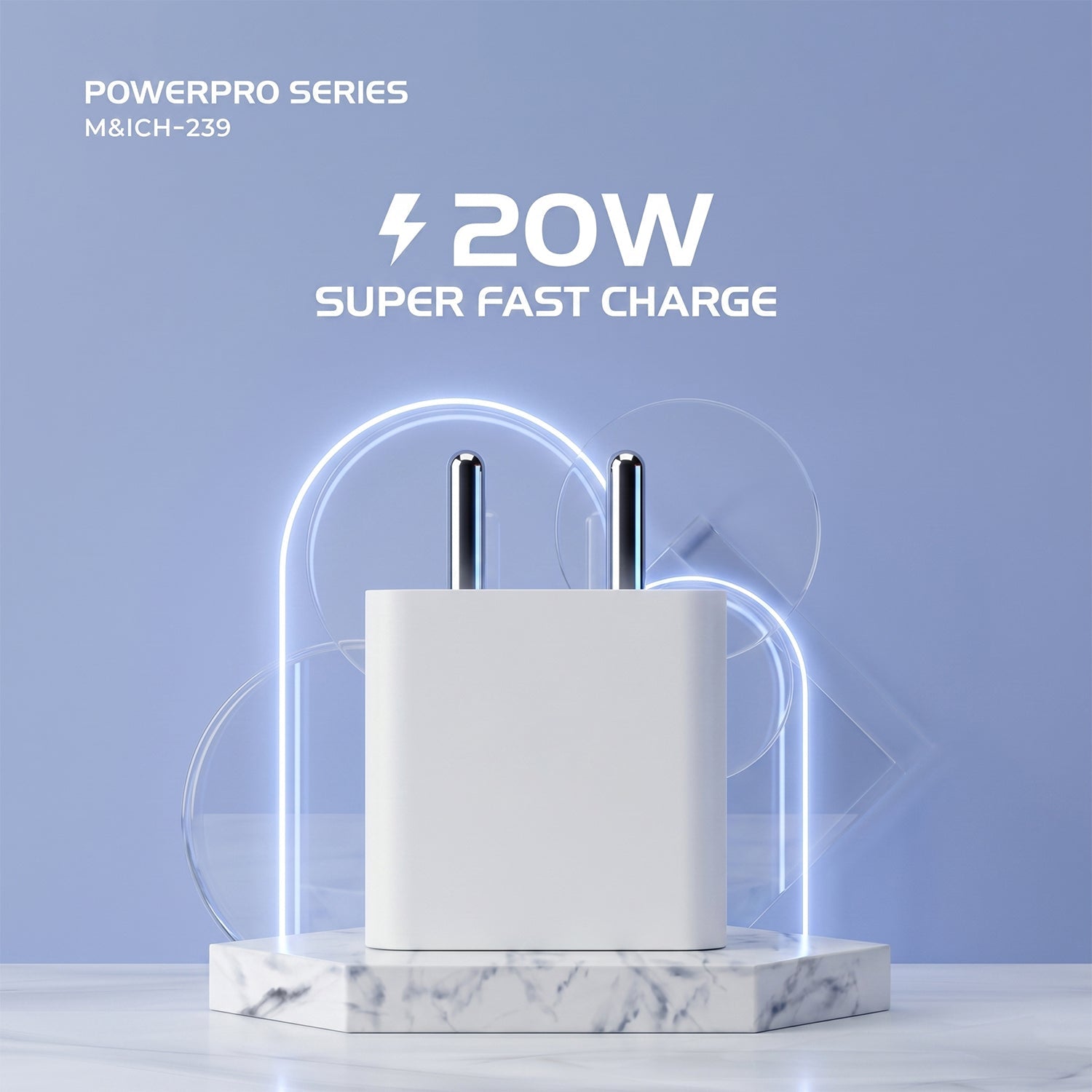 ALVENZA 20W USB-C Fast Charging Adapter – Compact & Safe Power