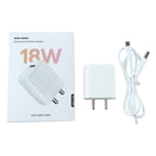 ALVENZA 18W Fast Charging USB Adapter – Includes Type C Cable