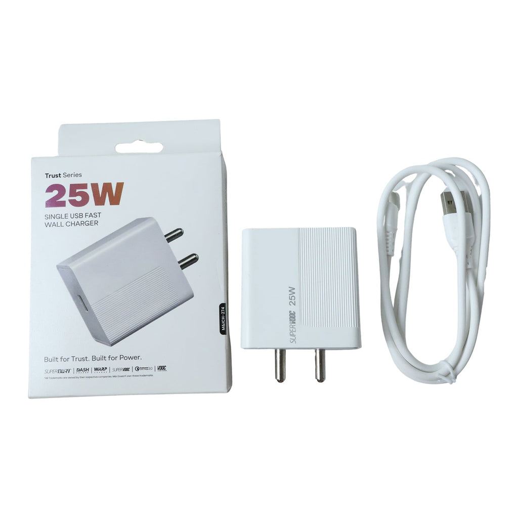 ALVENZA Type-C Wall Charger – Compact & Rapid Charging Solution