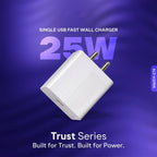 ALVENZA Type-C Wall Charger – Compact & Rapid Charging Solution