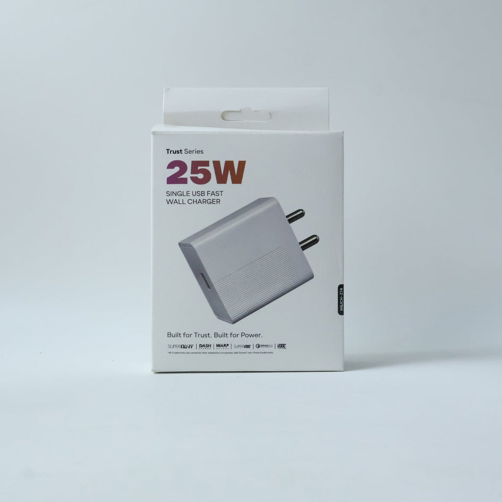 ALVENZA Type-C Wall Charger – Compact & Rapid Charging Solution