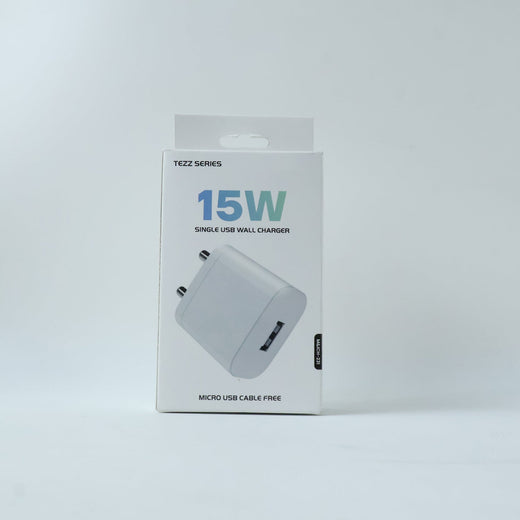 ALVENZA 15W USB Fast Charging Adapter with Micro USB Cable