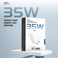 ALVENZA Power Adapter – Fast 35W Charging with Type-C Cable