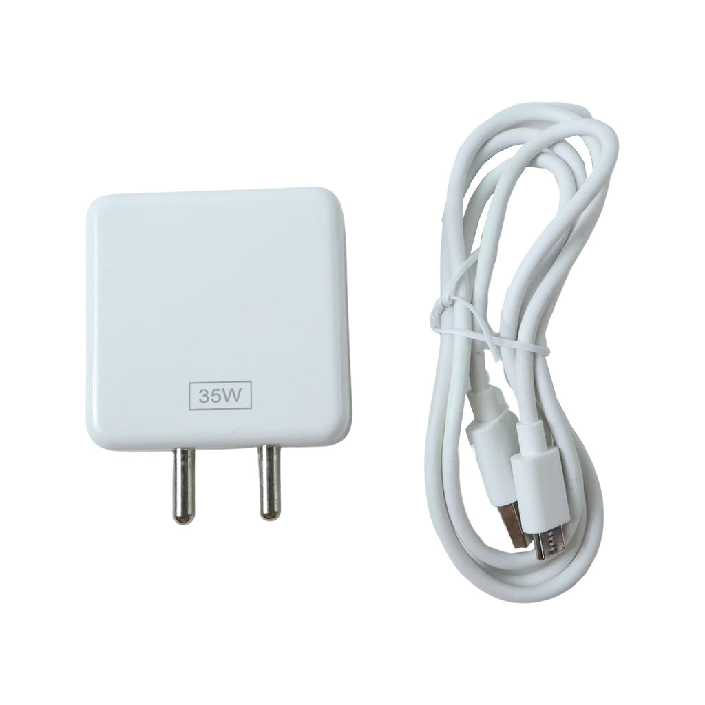 ALVENZA Power Adapter – Fast 35W Charging with Type-C Cable