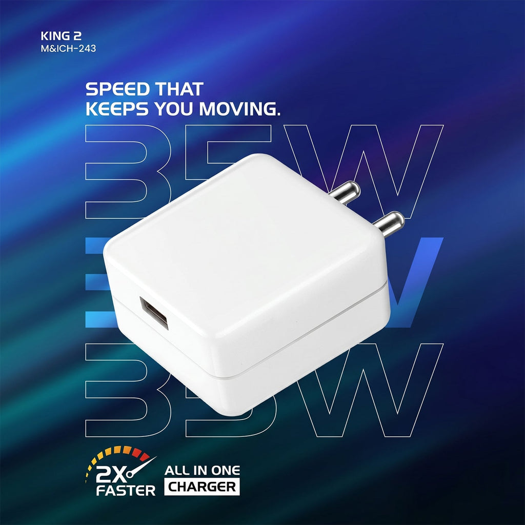 ALVENZA Power Adapter – Fast 35W Charging with Type-C Cable