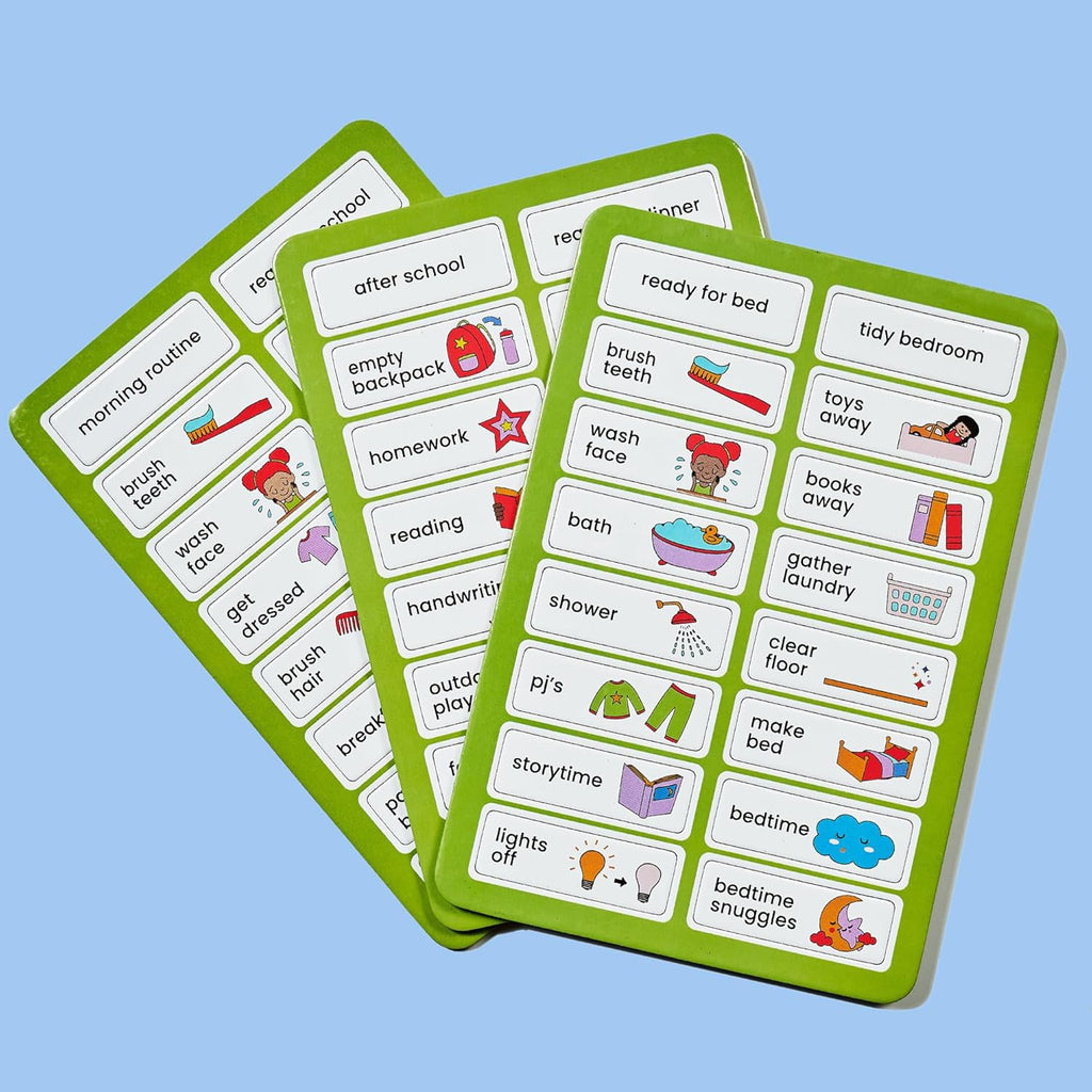 Magnetic Routine Board Engaging Habit Tracker for Kids - Detail View 6