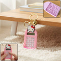 ALVENZA Cartoon Cat Calculator Keychain – Portable Mini Digital Calculator