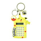 ALVENZA Calculator Keychain – Cute Yellow Cartoon Mini Digital Calculator