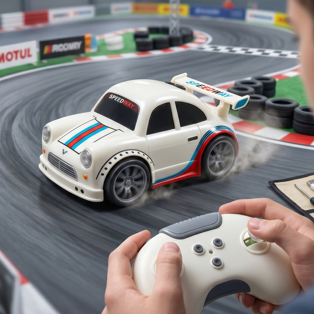 ALVENZA Mini RC Racing Car – High-Speed Stunt and Indoor Play Fun